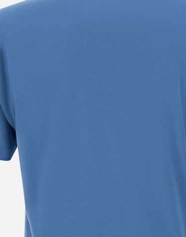 DIKTAT T-shirt in cotone Supima Light Blue Uomo 