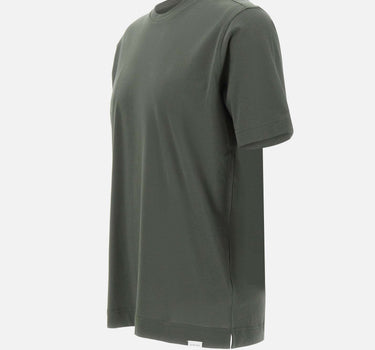 DIKTAT T-shirt in cotone Supima GREEN Uomo 