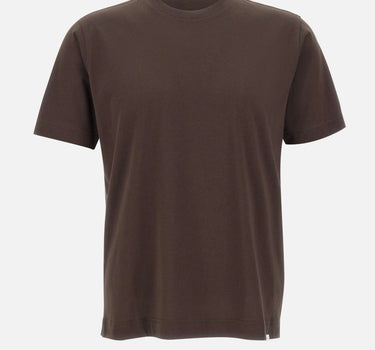 DIKTAT T-shirt in cotone Supima BROWN Uomo 