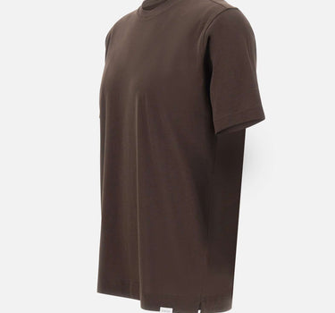 DIKTAT T-shirt in cotone Supima BROWN Uomo 
