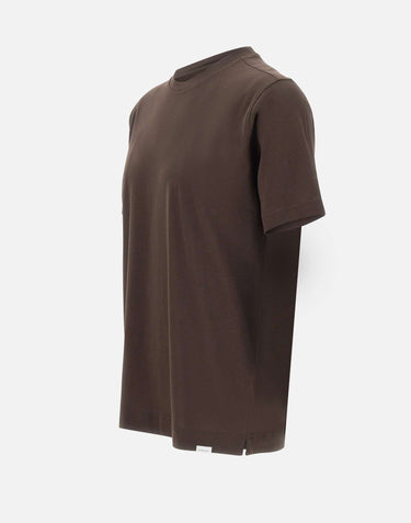 DIKTAT T-shirt in cotone Supima BROWN Uomo 