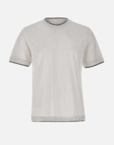 T-shirt in cotone Supima DK17105 BIANCO DIKTAT 