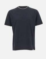 T-shirt in cotone Supima DK17105 BLUE DIKTAT 