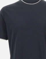 T-shirt in cotone Supima DK17105 BLUE DIKTAT 