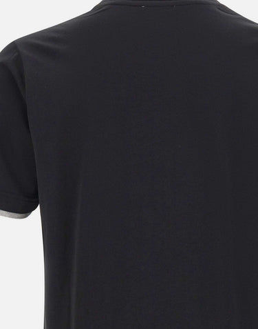 T-shirt in cotone Supima DK17105 NERO DIKTAT 