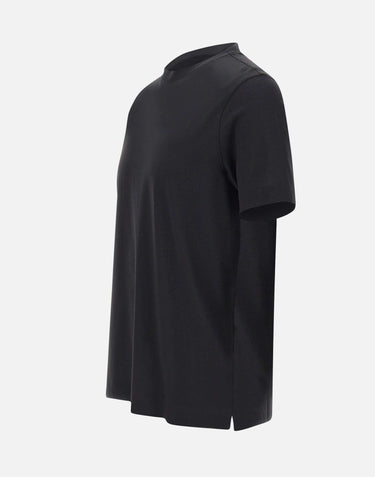 DIKTAT T-shirt in lino BLACK Uomo 