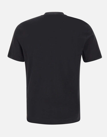DIKTAT T-shirt in lino BLACK Uomo 