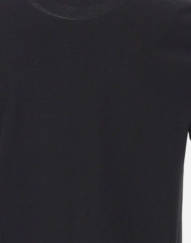 DIKTAT T-shirt in lino BLACK Uomo 
