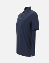 DIKTAT Polo in ice cotton BLUE Uomo 