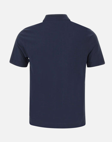 DIKTAT Polo in ice cotton BLUE Uomo 