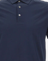 DIKTAT Polo in ice cotton BLUE Uomo 