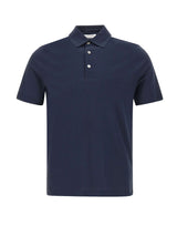 DIKTAT Polo in ice cotton BLUE Uomo 