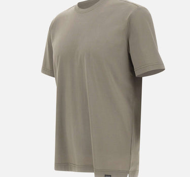 DIKTAT T-shirt in misto cotone e nylon GREY Uomo 