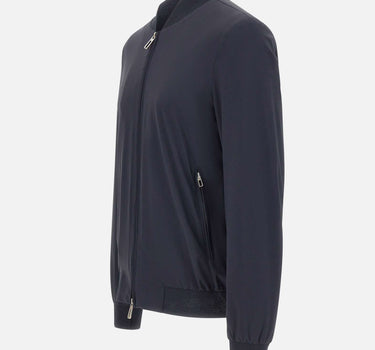 DIKTAT Giacca "Bomber" in nylon BLUE Uomo 