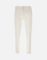 Pantaloni "Gaubert" in cotone UP235GSE046 PTD000 DONDUP 