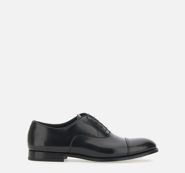 DOUCAL'S Stringate  in pelle spazzolata BLACK Uomo 
