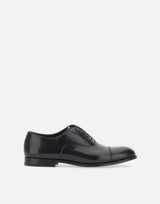 DOUCAL'S Stringate  in pelle spazzolata BLACK Uomo 