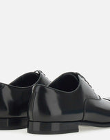 DOUCAL'S Stringate  in pelle spazzolata BLACK Uomo 
