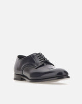 DOUCAL'S Stringate in pelle spazzolata BLUE Uomo 