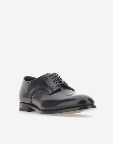 DOUCAL'S Stringate in pelle spazzolata BLUE Uomo 