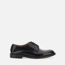 DOUCAL'S Stringate "Horse" in pelle BLACK Uomo 