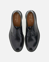DOUCAL'S Stringate "Horse" in pelle BLACK Uomo 