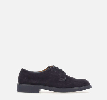 DOUCAL'S Stringate in pelle scamosciata BLUE Uomo 