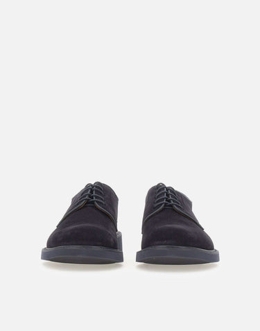 DOUCAL'S Stringate in pelle scamosciata BLUE Uomo 