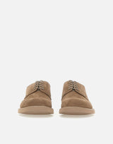 DOUCAL'S Stringate in pelle scamosciata BROWN Uomo 