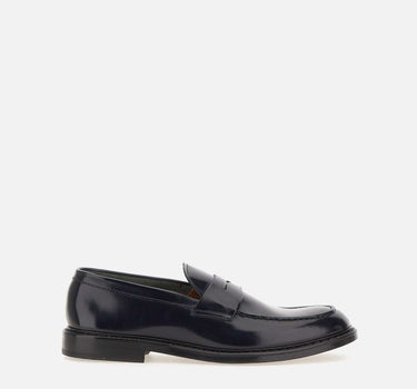 DOUCAL'S Mocassino "Horse" in pelle BLUE Uomo 