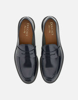 DOUCAL'S Mocassino "Horse" in pelle BLUE Uomo 