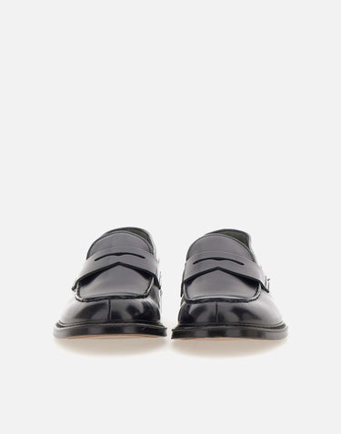 DOUCAL'S Mocassino "Horse" in pelle BLUE Uomo 