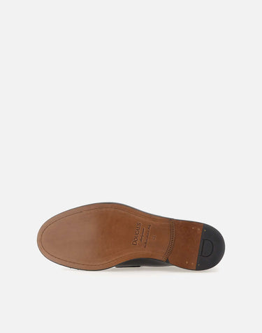 DOUCAL'S Mocassino "Horse" in pelle BLUE Uomo 