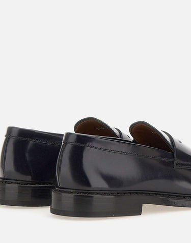 DOUCAL'S Mocassino "Horse" in pelle BLUE Uomo 