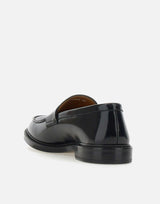 DOUCAL'S Mocassino "Horse" in pelle BLACK Uomo 