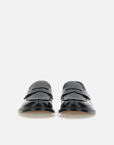 DOUCAL'S Mocassino "Horse" in pelle BLACK Uomo 