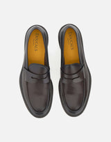 DOUCAL'S Mocassini in pelle BROWN Uomo 