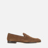 DOUCAL'S Mocassini Penny in pelle scamosciata BROWN Uomo 
