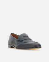 DOUCAL'S Mocassini in pelle BLUE Uomo 