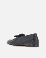 DOUCAL'S Mocassini in pelle con nappine BLUE Uomo 