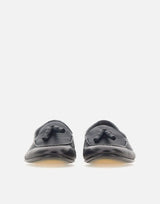 DOUCAL'S Mocassini in pelle con nappine BLUE Uomo 