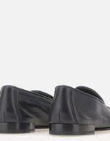 DOUCAL'S Mocassini in pelle con nappine BLUE Uomo 