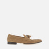 DOUCAL'S Mocassini in suede con nappine BROWN Uomo 