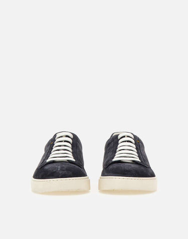 DOUCAL'S Sneakers in pelle scamosciata BLUE Uomo 