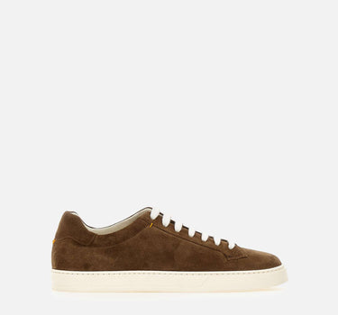 DOUCAL'S Sneakers in pelle scamosciata BROWN Uomo 