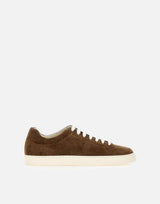 DOUCAL'S Sneakers in pelle scamosciata BROWN Uomo 