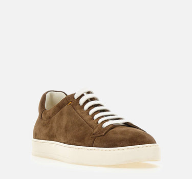 DOUCAL'S Sneakers in pelle scamosciata BROWN Uomo 