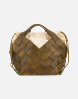 Borsa a mano "Botteghe" 8108 KAKI DRAGON DIFFUSION 