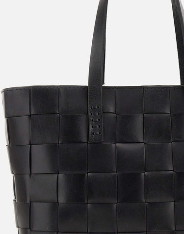 "Japan Tote" in pelle 8151 BLACK DRAGON DIFFUSION 