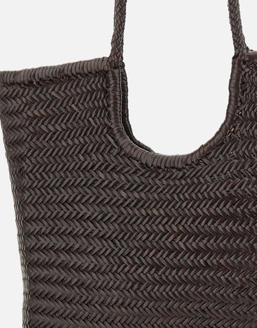 Borsa "NS Diagonal Triple Jump" 8914 BROWN DRAGON DIFFUSION 